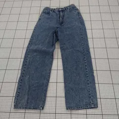 ◇ Θ vis-à-vis ビザビ ケミカルウォッシュ デニム パンツ ジーンズ サイズL ブルー系 レディース E  【1508260060134】