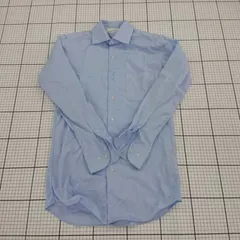 ◇ Θ green label relaxing UNITED ARROWS コットン100% 長袖 シャツ サイズ37 ブルー系 メンズｗ E  【1508260060493】