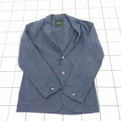 ◇ ⊂ green label relaxing コットン、リネン混 長袖 ジャケット サイズS ネイビー系 メンズ E  【1508260060530】
