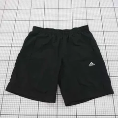 ◇ ⊂ adidas アディダス ショート パンツ サイズＭ ブラック系 メンズ E  【1508260060868】