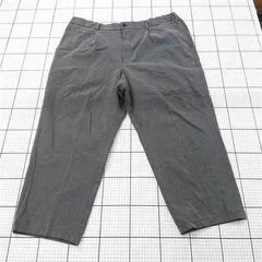 ◇ ⊇ UNIQLO ユニクロ タック入り ワイドパンツ サイズ4XL グレー系 メンズ E  【1508260060851】