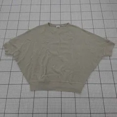 ◇ ⊂ URBAN RESEARCH DOORS ゆったり 半袖 Tシャツ カットソー サイズＭ ライトベージュ系 レディース E  【1508260061223】