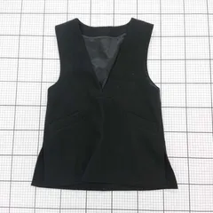 ◇ ⊇ SENSE OF PLACE Vネック ベスト サイズＯＮＥ ブラック系 レディース E  【1508260061452】