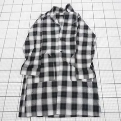 ◇ ⊂ AZUL BY MOUSSY 薄手 長袖 ジャケット サイズＭ ブラック系ホワイト系 メンズ E  【1508260061728】