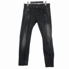 【超美品】DSQUARED2 Skater スケーター 46 黒 DSQUARED2 - ICON Black Milky Wash Skater Jean / スケーター
