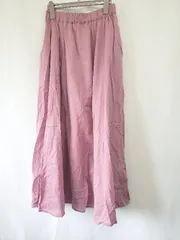 ◇ Θ Sonny Label サニーレーベル アーバンリサーチ ロング フレア スカート サイズF ピンク パープル系 レディース E  【1508260063500】