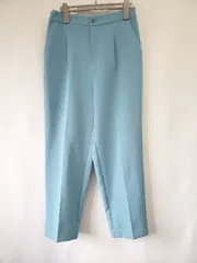 ◇ ⊂ CIAOPANIC TYPY チャオパニックティピー タック スラックス パンツ サイズL ブルー系 レディース E  【1508260063715】