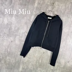 『Miu Miu』ミュウミュウ (L)  ジップアップパーカーのサムネイル