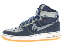 【US8.5】 NIKE AIR FORCE 1 HIGH 07 DENIM 631039-400 【新古品】