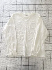 ◇ Θ Sanrio サンリオ ハローキティ 長袖 ロンＴ カットソー サイズM アイボリー系 レディース E  【1508260065399】