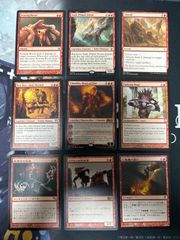 MTG バーン デッキパーツ 日本語 - メルカリ