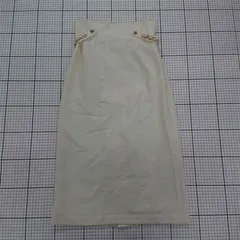 ◇ Θ MISCH MASCH ミッシュマッシュ コットン ロング丈 フレア スカート サイズM アイボリー系 レディース E  【1508260066372】のサムネイル