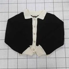 ◇ Θ ems excite エムズエキサイト パールボタン 長袖 ニット カーディガン サイズF ブラック系 レディース E  【1508260066426】