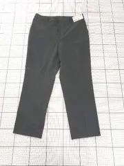 ◇ Θ 未使用 UNIQLO ストレッチテーパードアンクルパンツ サイズウエスト 73cm ヒップ 66cm ブラック レディース E  【1508270001110】