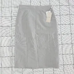 ◇ Θ 未使用 COUP DE CHANCE クード シャンス タグ付き 膝下丈 タイト スカート サイズ38/M グレー系 レディース E  【1508270002339】