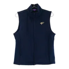 サイズ：M BEAMS GOLF ビームスゴルフ パープルレーベル 裏ボア スウェット ジップベスト  ネイビー系 [240101550667] ゴルフウェア レディース ストスト