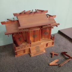 木製神棚Japanese style 和風インテリア ヴィンテージ ディスプレイ
