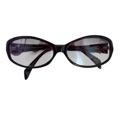 RE244 KATHARINE HAMNETT LONDON キャサリンハムネット KH9942 サングラス ケース付き ボルドー系 スタッズデザイン