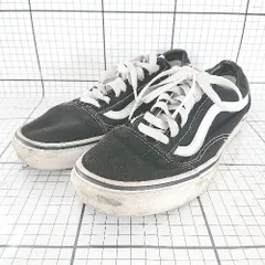 ◇ Θ VANS バンズ AUTHENTIC オーセンティック 721356 スニーカー シューズ サイズ24.5 ブラック系 レディース E  【1508270003367】