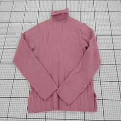 ◇ ⊇ Ungrid アングリッド タートルネック 長袖 プルオーバー ニット サイズF ピンク系 レディース E  【1508270004029】