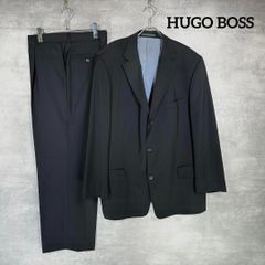 T953 美品 XL ヒューゴボス 大きいサイズ CERRUTI スーツ メンズ