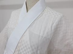 正絹 紋紗長襦袢 夏物 練色 - メルカリ