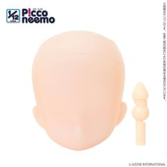 1/12 ピコニーモS用ヘッド　無彩色無植毛 肌色