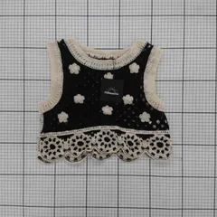 ◇ ⊂ 未使用 FUNdaysion ファンデイション ニット ベスト サイズM ブラック系 レディース E  【1508270005385】