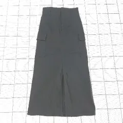 ◇ ⊂ tiptop ティップトップ スリット ストレッチ ロング丈 タイト スカート サイズM ブラック系 レディース E  【1508270005293】のサムネイル