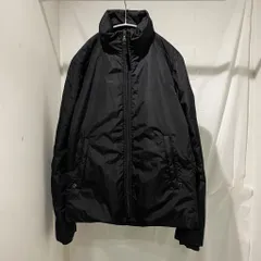 PRADA SPORT アーカイブ ダブルジップ ナイロンブルゾン 黒 M 美品 PRADA SPORT アーカイブ ダブルジップ ナイロンブルゾン 黒 M 美品