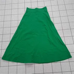 ◇ Θ JOURNAL STANDARD ジャーナルスタンダード コットン ロング丈 フレア スカート サイズ36 グリーン系 レディース E  【1508270006856】