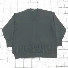 ◇ ⊆ YECCA VECCA イェッカヴェッカ Vネック 長袖 ニット セーター サイズF ブラック系 レディース E  【1508270006702】