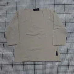 ◇ Θ SAINT JAMES セントジェームス ボートネック 七分袖 Tシャツ カットソー アイボリー系 レディース E  【1508270009963】
