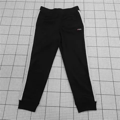 ◇ Θ FILA フィラ サイドライン ジョガーパンツ サイズL ブラック系 メンズ E  【1508270010174】