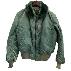 アルファ インダストリーズ ALPHA INDUSTRIES 90's B-15D 50's 復刻 8310-483250-292 ジャケット カーキ Mサイズ 201MT-4713 VB