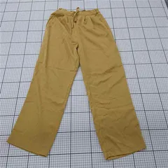 ◇ ⊂ CIAOPANIC TYPY チャオパニックティピー ストレート イージーパンツ サイズF イエロー系 レディース E  【1508270010808】