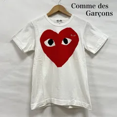 プレイコムデギャルソン ビッグ レッド ハート プリント ワッペン Tシャツ コットン レディース S ISItems【USED】【古着】【中古】50144359