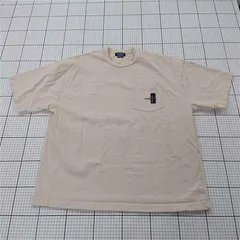 ◇ ⊂ NAUTICA ノーティカ 厚手 半袖 Tシャツ サイズXL ベージュ系 メンズ E  【1508270010631】