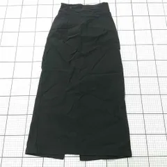 ◇ Θ SENSE OF PLACE ハイウエスト ロング タイト スカート サイズＭ ブラック系 レディース E  【1508270010853】