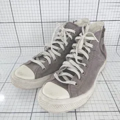 ◇ Θ converse コンバース ALL STAR LIGHT WORKZIP HI スニーカー シューズ サイズ27.5㎝ ベージュ系 メンズ E  【1508270011225】