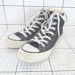 ◇ Θ converse コンバース ハイカット スニーカー シューズ サイズ23.5㎝ ブラック系 レディース E  【1508270011195】