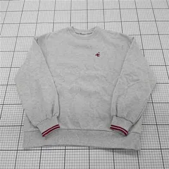 ◇ ⊇ JaVa ジャバ 裏起毛 長袖 トレーナー スウェット サイズS ライトグレー系 メンズ E  【1508270011560】