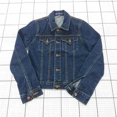 ◇ Θ Earl Jean アールジーン 長袖 Ｇジャン デニム ジャケット サイズXP ネイビー系 レディース E  【1508270011553】