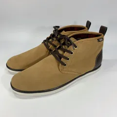 美品◯ vans バンズ チャッカブーツ スニーカー コンビカラー スエード レザー イエロー ブラウン 42 26.5