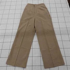 ◇ ⊂ SENSE OF PLACE センタープレス スラックス サイズＭ ベージュ系 レディース E  【1508270011935】