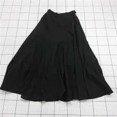 ◇ ⊂ Sonny Label サニーレーベル URBAN RESEARCH リネン混 ロング丈 フレア スカート サイズ38 ブラック系 レディース E  【1508270012451】