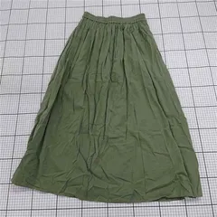 ◇ ⊂ Sonny Label サニーレーベル URBAN RESEARCH ロング丈 ギャザー スカート サイズFREE グリーン系 レディース E  【1508270012345】