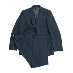 Z1578 BEAMS HEART ビームスハート メンズスーツ ビジネススーツ 上下セット ストライプ ダークグレー 44 M