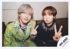 【中古】生写真(STARTO) Snow Man・なにわ男子/向井康二・道枝駿佑/横型・上半身/「WE ARE! Let’s get the party STARTO!!」バックステージフォト/公式生写真