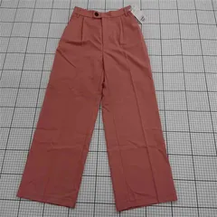 ◇ ⊂ 未使用 vis-`a-vis ビサビ タグ付き セミワイド パンツ サイズM ピンク系 レディース E  【1508270013496】